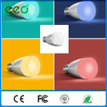 EEO Bluetooth Control inalámbrico Multicolor LED Bombilla 100-240V 6w Iluminación inteligente